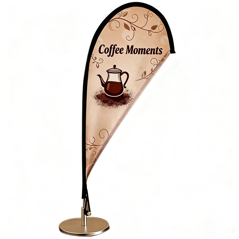 टेबल अश्रू बीच ध्वज